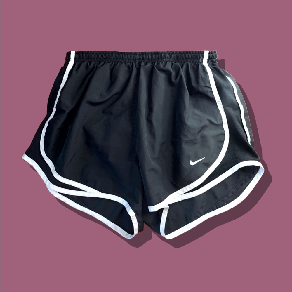 Nike Black Athletic Dri-Fit Running Shorts